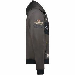 Geographical Norway Sweat Homme GeoNorway Flyer EO017 Sweats & Polaires Couleur Gris -Geographical Norway Soldes 22878547 500 D