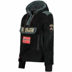 Geographical Norway Polaire Femme GeoNorway Gymclass Sweats & Polaires Couleur Noir -Geographical Norway Soldes 22880293 500 B