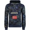 Geographical Norway Sweat Homme GeoNorway Gymclass Camo Sweats & Polaires Couleur Bleu