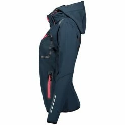 Geographical Norway Softshell Femme Reine A056 Sweats & Polaires Couleur Bleu -Geographical Norway Soldes 22880298 500 C
