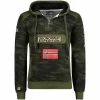 Geographical Norway Sweat Homme GeoNorway Gymclass Camo Sweats & Polaires Couleur Kaki -Geographical Norway Soldes 22880302 500 A