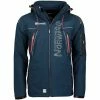 Geographical Norway Softshell Homme Techno 056 Sweats & Polaires Couleur Bleu
