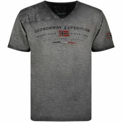 Geographical Norway JIWASH T-shirts & Polos Couleur Gris