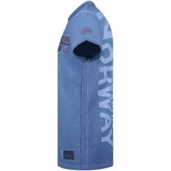 Geographical Norway KOTZ T-shirts & Polos Couleur Bleu -Geographical Norway Soldes 23125141 500 C