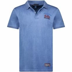 Geographical Norway KOTZ T-shirts & Polos Couleur Bleu -Geographical Norway Soldes 23125141 500 E