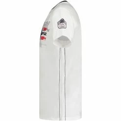 Geographical Norway JISLAND T-shirts & Polos Couleur Blanc -Geographical Norway Soldes 23125146 500 C