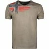 Geographical Norway JIMAC T-shirts & Polos Couleur Kaki