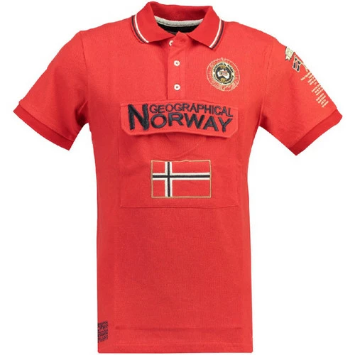 Geographical Norway KAYFOUR T-shirts & Polos Couleur Rouge 3 Geographical Norway KAYFOUR T-shirts & Polos Couleur Rouge