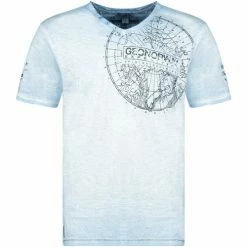 Geographical Norway JIMPERABLE T-shirts & Polos Couleur Bleu