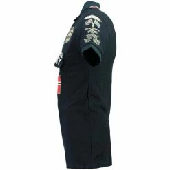 Geographical Norway KAYFOUR T-shirts & Polos Couleur Bleu -Geographical Norway Soldes 23158423 500 B