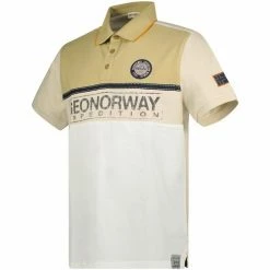 Geographical Norway Polo Homme GeoNorway Kweeny T-shirts & Polos Couleur Blanc -Geographical Norway Soldes 23217111 500 B