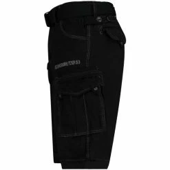Geographical Norway Bermuda Homme Panoramique 063 Shorts & Bermudas Couleur Noir -Geographical Norway Soldes 23217235 500 C