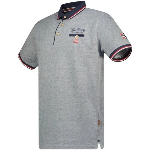 Geographical Norway Polo Homme GeoNorway Kblended T-shirts & Polos Couleur Bleu 4 Geographical Norway Polo Homme GeoNorway Kblended T-shirts & Polos Couleur Bleu – Image 2