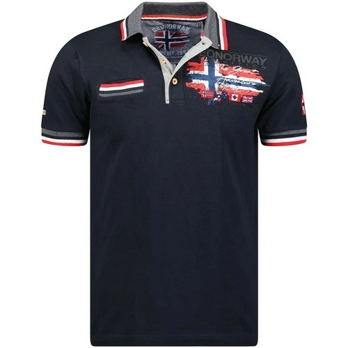 Geographical Norway Polo Homme GeoNorway Krusty T-shirts & Polos Couleur Bleu 3 Geographical Norway Polo Homme GeoNorway Krusty T-shirts & Polos Couleur Bleu