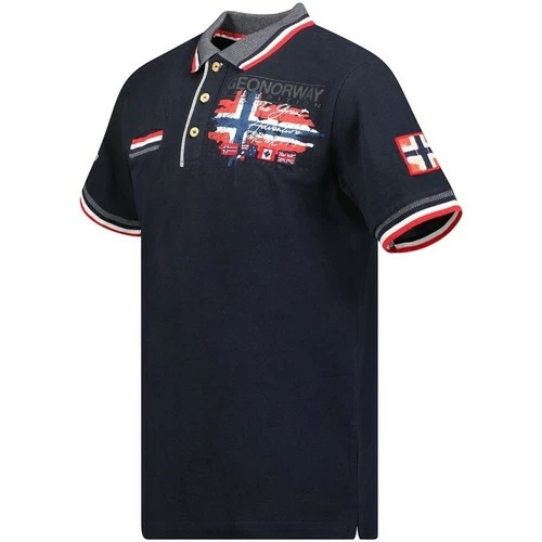 Geographical Norway Polo Homme GeoNorway Krusty T-shirts & Polos Couleur Bleu 4 Geographical Norway Polo Homme GeoNorway Krusty T-shirts & Polos Couleur Bleu – Image 2