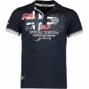 Geographical Norway KUTTA T-shirts & Polos Couleur Bleu