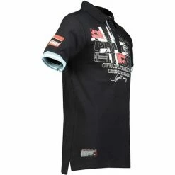 Geographical Norway KUTTA T-shirts & Polos Couleur Noir -Geographical Norway Soldes 23361177 500 B