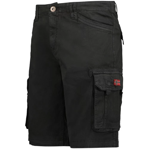 Geographical Norway PALAR Shorts & Bermudas Couleur Noir 4 Geographical Norway PALAR Shorts & Bermudas Couleur Noir – Image 2
