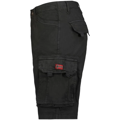 Geographical Norway PALAR Shorts & Bermudas Couleur Noir 7 Geographical Norway PALAR Shorts & Bermudas Couleur Noir – Image 5