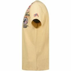 Geographical Norway JOTHAM T-shirts & Polos Couleur Beige -Geographical Norway Soldes 23542229 500 C