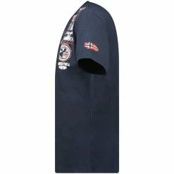 Geographical Norway JOTHAM T-shirts & Polos Couleur Bleu -Geographical Norway Soldes 23542232 500 C