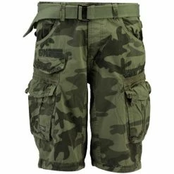 Geographical Norway Bermuda Homme Panoramique Camo New Shorts & Bermudas Couleur Gris