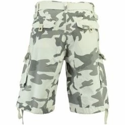 Geographical Norway Bermuda Homme Panoramique Camo New Shorts & Bermudas Couleur Blanc -Geographical Norway Soldes 23645947 500 C