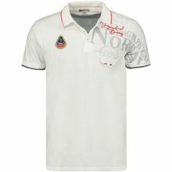 Geographical Norway KADVENTURE T-shirts & Polos Couleur Blanc