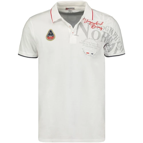 Geographical Norway KADVENTURE T-shirts & Polos Couleur Blanc 3 Geographical Norway KADVENTURE T-shirts & Polos Couleur Blanc
