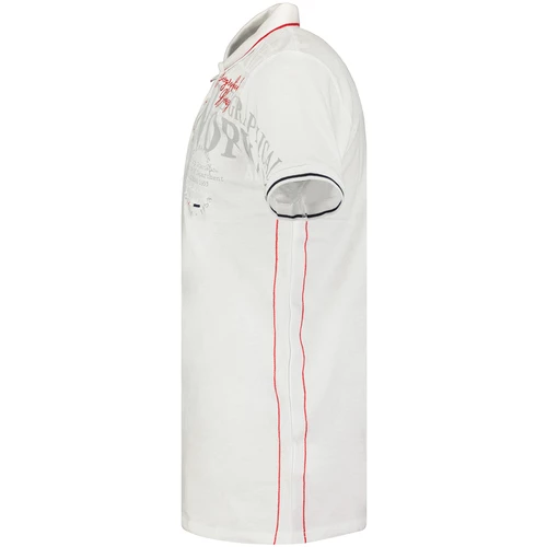 Geographical Norway KADVENTURE T-shirts & Polos Couleur Blanc 5 Geographical Norway KADVENTURE T-shirts & Polos Couleur Blanc – Image 3