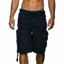 Geographical Norway PANORAMIQUE-NEW-COLOR Shorts & Bermudas Couleur Bleu -Geographical Norway Soldes 23992261 500 E