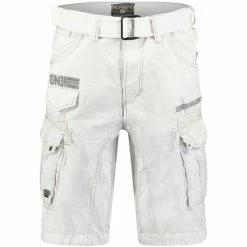 Geographical Norway PANORAMIQUE-NEW-COLOR Shorts & Bermudas Couleur Blanc