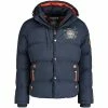 Geographical Norway Doudoune Homme Verveine DB005 Manteaux Couleur Bleu -Geographical Norway Soldes 24085332 500 A