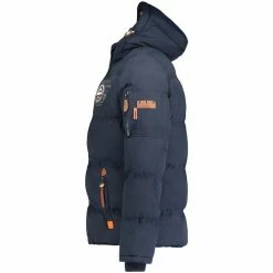 Geographical Norway Doudoune Homme Verveine DB005 Manteaux Couleur Bleu -Geographical Norway Soldes 24085332 500 C