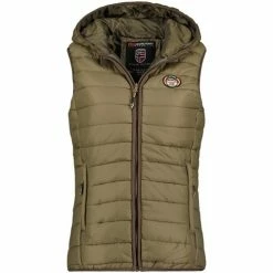 Geographical Norway Doudoune Femme GeoNorway Vatika Manteaux Couleur Beige