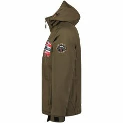 Geographical Norway Softshell Homme GeoNorway Trusty Sweats & Polaires Couleur Kaki -Geographical Norway Soldes 24124510 500 C
