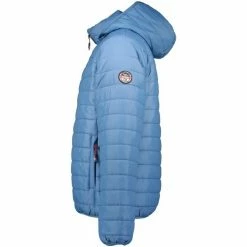 Geographical Norway Doudoune Homme GeoNorway Amigo Hood Manteaux Couleur Bleu -Geographical Norway Soldes 24124512 500 C
