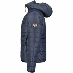 Geographical Norway Doudoune Homme GeoNorway Amigo Hood Manteaux Couleur Bleu -Geographical Norway Soldes 24124514 500 C