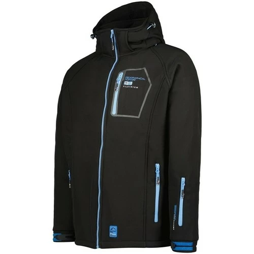 Geographical Norway Softshell Homme Riziere Sweats & Polaires Couleur Noir 4 Geographical Norway Softshell Homme Riziere Sweats & Polaires Couleur Noir – Image 2