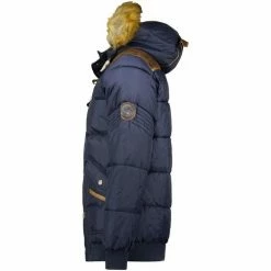 Geographical Norway Doudoune Homme GeoNorway Belphegore Manteaux Couleur Bleu -Geographical Norway Soldes 24124861 500 C