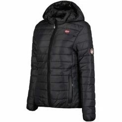 Geographical Norway Doudoune Femme GeoNorway Atika Hood Manteaux Couleur Noir -Geographical Norway Soldes 24128075 500 B