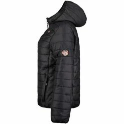 Geographical Norway Doudoune Femme GeoNorway Atika Hood Manteaux Couleur Noir -Geographical Norway Soldes 24128075 500 C