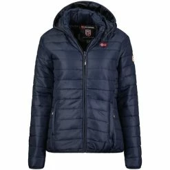 Geographical Norway Doudoune Femme GeoNorway Atika Hood Manteaux Couleur Bleu