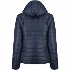 Geographical Norway Doudoune Femme GeoNorway Atika Hood Manteaux Couleur Bleu -Geographical Norway Soldes 24128077 500 D
