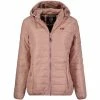 Geographical Norway Doudoune Femme GeoNorway Atika Hood Manteaux Couleur Rose -Geographical Norway Soldes 24128082 500 A