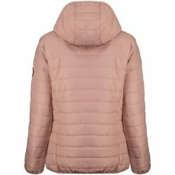 Geographical Norway Doudoune Femme GeoNorway Atika Hood Manteaux Couleur Rose -Geographical Norway Soldes 24128082 500 D