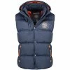 Geographical Norway Doudoune Homme GeoNorway Vilano Manteaux Couleur Bleu -Geographical Norway Soldes 24128084 500 A