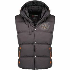 Geographical Norway Doudoune Homme GeoNorway Vilano Manteaux Couleur Gris