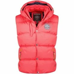 Geographical Norway Doudoune Homme GeoNorway Vilano Manteaux Couleur Rouge