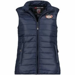 Geographical Norway Doudoune Femme GeoNorway Vatika Manteaux Couleur Bleu